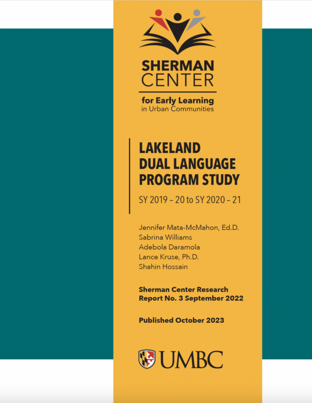 Sherman Center releases new research report evaluating the Lakeland Dual Language Program